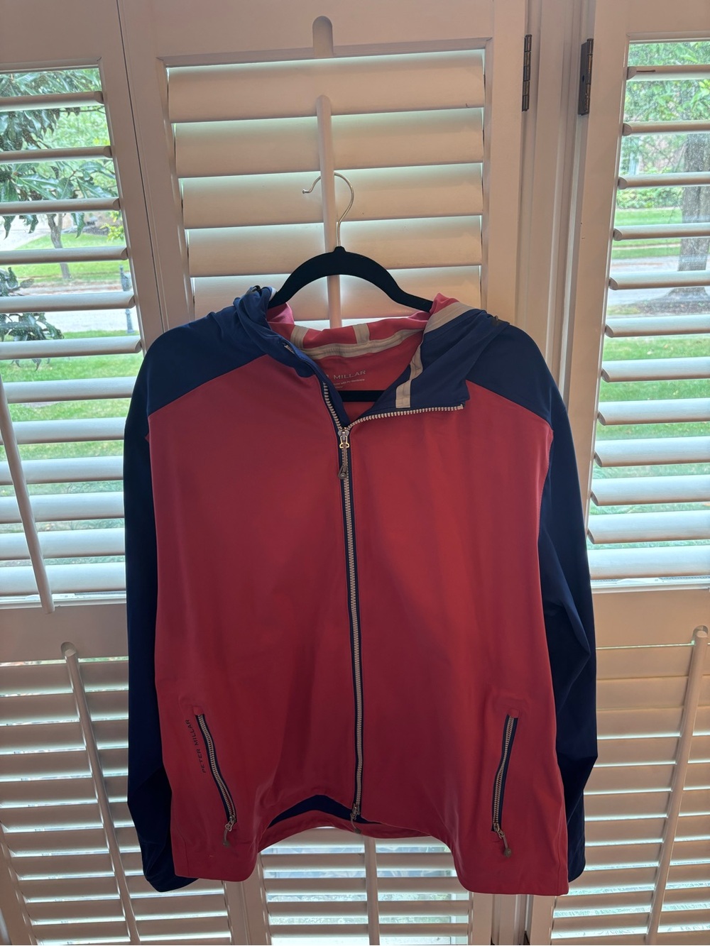 Peter Millar men Hyperlight merge hybrid golf jacket EUC